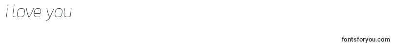 Fonte EsphimereThinItalic – fontes Eu te amo
